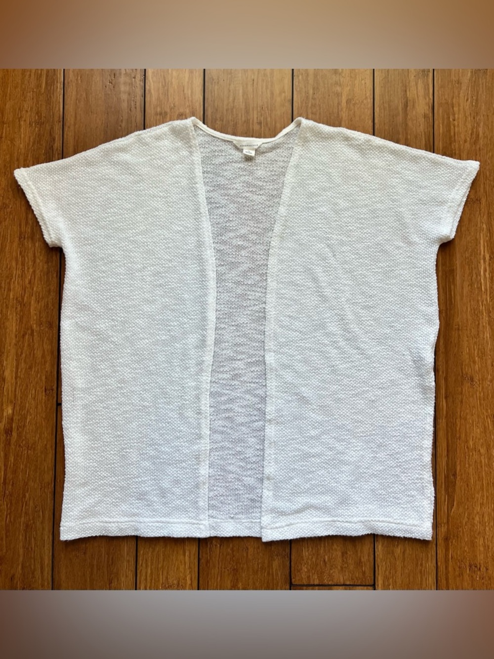 Aeropostale Cream Open-Knit Sweater Top Size XS